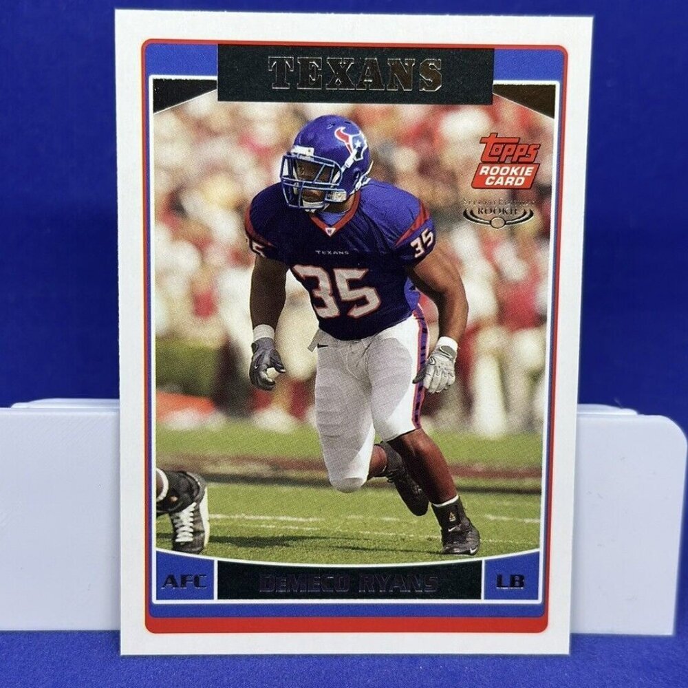 2006 Topps Special Edition Rookie #332 DeMeco Ryans (RC) Houston Texans